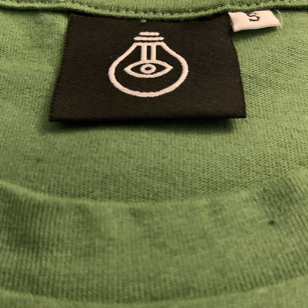 Organic Hemp Tee - “The Plant” green! - Picture 7 of 8